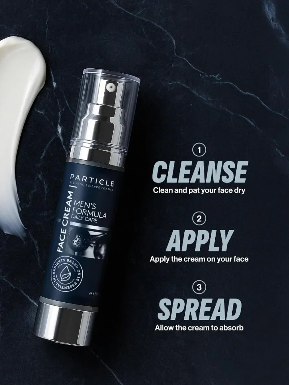 Particle Men’s 6‑in‑1 Anti‑Aging Face Cream — Hydrating & Firming 1.7 oz